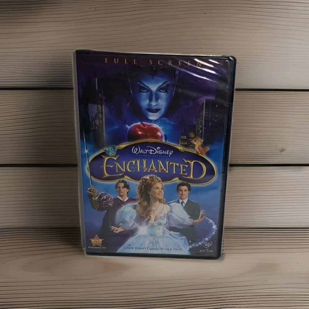 ENCHANTED Walt Disney DVD Full Screen NEW & SEALED